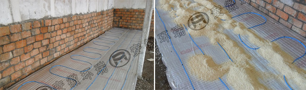 養(yǎng)殖場、豬場發(fā)熱電纜電地暖安裝圖